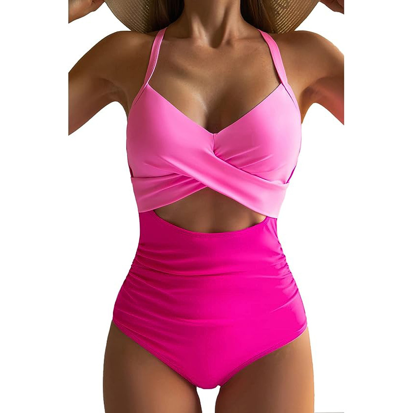 Cross-Back Swimsuit